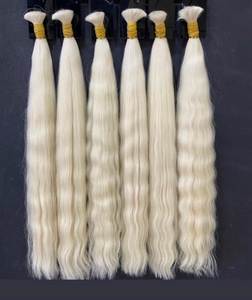 Meilleures extensions de cheveux Remy 100% au Bangladesh Extensions de cheveux à clip et à ruban avec trame attachée à la main Extrémités simples et doubles - Product Image 2