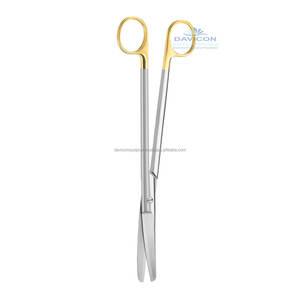 DUROTIP-Tijeras uterinas curvadas con tamaño TC, longitud de 340MM - Product Image 2