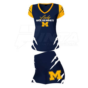 Logo personnalisé uniforme de pom-pom girl à séchage rapide uniforme de pom-pom girl professionnel de haute qualité - Product Image 5