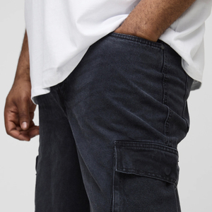 Pantalones Cortos Vaqueros Elegantes para Hombre, Hechos de Algodón, para Uso Casual, Trabajo y Aire Libre, de Secado Rápido y Ligeros, Modelo 2026 - Product Image 6