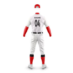 Personalizado de alta calidad logotipo personalizado ropa deportiva uniforme de béisbol de secado rápido directo de fábrica venta uniformes de béisbol para hombres OEM - Product Image 3