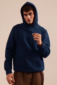 Wholesale Vintage Style Heavyweight Pullover <b>Winter</b> Hoodie for Men 100% Cotton Custom Logo <b>Hooded</b> Collar Printed Men's <b>Coat</b> - Product Image 4