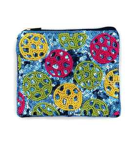 Nouveau design pochette perlée très bonne broderie porte-monnaie or et perles de rocaille blanches utilisent porte-monnaie pour les femmes et les filles - Product Image 5