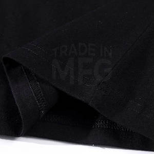 Camiseta bordada de secado rápido con patrón sólido para adultos Diseño de cuello redondo de punto transpirable ligero con logotipos personalizables - Product Image 6