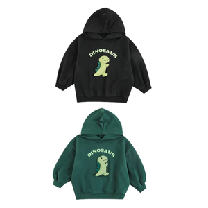 Sweatshirts décontractés en coton tricoté à col rond et fermeture éclair intégrale pour bébé - Product Image 2