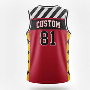 เสื้อกล้ามบาสเก็ตบอลแบบสั่งทำพิเศษสำหรับผู้ชาย เสื้อทีมพิมพ์ลายตามสั่ง เสื้อแขนกุดสำหรับกีฬา - Product Image 2