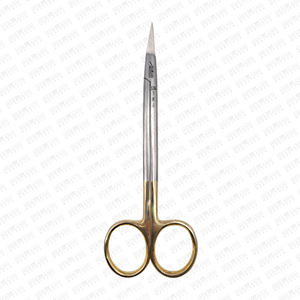 Ciseaux à tonsillaires Dean professionnels pour interventions chirurgicales ORL précises, conception en acier inoxydable durable, poignée ergonomique - Product Image 1