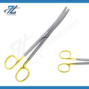 Manual de alta calidad Mayo tijeras Supercut curvo 170mm acero inoxidable quirúrgico certificado CE instrumentos de cirugía General hechos - Product Image 2