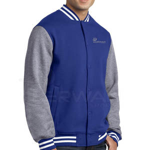 Manteau d'hiver chaud coupe-vent Letterman pour homme Veste à col montant confortable à prix raisonnable - Product Image 4