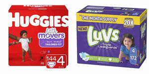 ผ้าอ้อมเด็ก luvs แบบดั้งเดิม-นุ่มและดูดซับ-ขนาด1ถึง6-จำหน่ายจากโรงงาน - Product Image 4