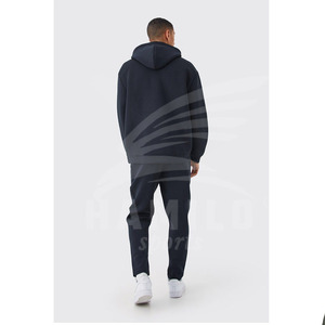 Conjuntos Deportivos de Forro Polar para Hombre de Alta Calidad, Logotipo Personalizado, Última Moda en Ropa Deportiva Informal, Conjuntos de Gimnasio para Invierno, Cintura Elástica, Transpirable, 100% - Product Image 3