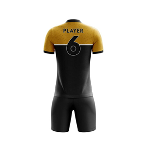 Uniforme de football personnalisé par sublimation à bas quantité minimale de commande bon marché en tissu de polyester de haute qualité - Product Image 6