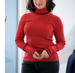 Sweat-shirt à capuche oversize en molleton de coton décontracté pour femme, manches longues, pull pour l'hiver et l'automne, uni, de BD - Product Image 5