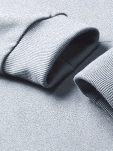 Conjunto de chándal de poliéster-Sudadera con capucha de color sólido y joggers con cordón con bolsillos-Manga larga 450gsm - Product Image 3