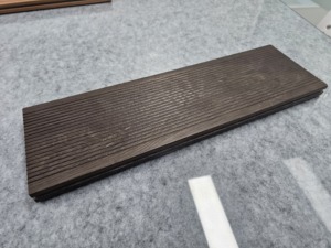 Korea Hot Sale DUSSEN WOOD Eco-Friendly Anti-Slip Contemporary Wood Plastic WPC <b>Decking</b> Poolside BBQ Garden Park Stadium - Product Image 3