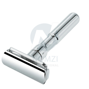 Rasoirs de sécurité professionnels en acier inoxydable de haute qualité pour hommes avec une longue qualité de manche garantie - Product Image 1