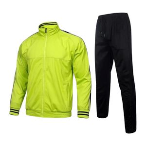 Invierno cálido ropa informal hombres ajuste Regular estampado polar cremallera Jogging poliéster entrenamiento gimnasio Fitness deportes chándales - Product Image 6