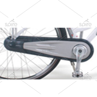 Moteur arrière sans balais Bafang en alliage d'aluminium 250W pour vélo électrique, batterie lithium 36V 9.6AH, écran LCD, autonomie >60km, électronique