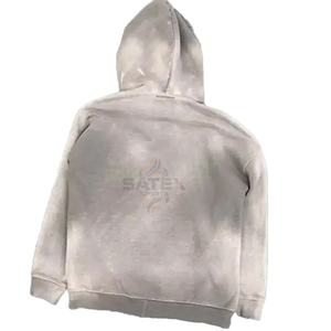 Sudadera con Capucha de Felpa Extra Grande, Lavada al Ácido, Estilo Urbano, Marca de Diseñador OEM, Bordada, Vintage, Francesa, Personalizada, Unisex - Product Image 6