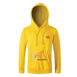 คุณภาพสูงที่กําหนดเองการพิมพ์โลโก้ผู้ชายเสื้อสวมหัว Hoodie วัสดุที่กําหนดเองยืดหยุ่นผู้ชายเสื้อสเวตเตอร์ Hoodie - Product Image 4