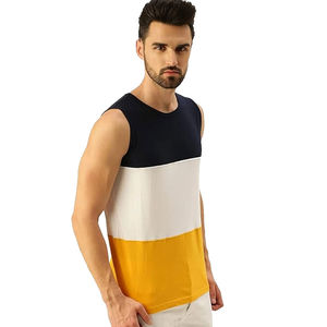 2025 Wholesale Bodybuilding Muscle Workout Fitness <b>Gym</b> Shirts Athletic Solid <b>Gym</b> Wear Tank Top <b>Men</b> OEM Service - Product Image 2