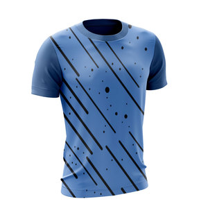 Camiseta de algodón de peso medio lavado con ácido para hombre, ajuste de gran tamaño, cuello redondo suave, manga corta, estilo callejero, diseño de patrón único - Product Image 4