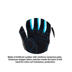 Gants de sécurité haute performance respirants anti-coupure conceptions personnalisées pour les machines lourdes de champs pétroliers vente en gros - Product Image 2