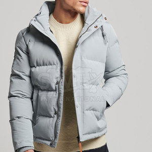 Casual Style Outdoor Men's Down Filled <b>Bubble</b> Winter Jacket For Men's Solid Color <b>Top</b> Selling High Quality <b>Bubble</b> Winter Jacket - Product Image 2