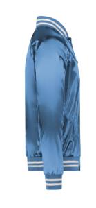 เสื้อแจ็กเก็ตทีมตัวแทนปักลายรอยัลบลูทรงหลวมลายพรางด้านหน้ามีซิปปิดสำหรับทีมวัวชิคาโกใช้ - Product Image 5