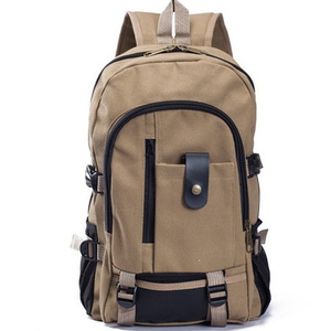 กระเป๋าเป้สะพายหลังวินเทจแฟชั่นลำลองสำหรับเดินทางไปโรงเรียน ใช้ได้ทั้งชายและหญิง คุณภาพสูง ทนทาน พกพาสะดวก มีซิป - Product Image 6