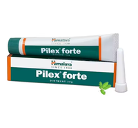 Pommade Himalaya Pilex Forte, extrait d'herbes cultivées à l'état sauvage, comprimés, soins de santé, en flacon plastique