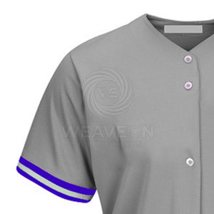 Uniforme de Béisbol Cómodo y Transpirable de Alta Calidad, Tallas Grandes Personalizadas para Hombre, MOQ Bajo - Product Image 4