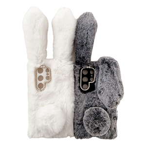 Coque en TPU avec strass en forme de lapin pour Samsung <span class=keywords><strong>Galaxy</strong></span> A10 S24 S23 <span class=keywords><strong>S22</strong></span> ultra pour iPhone 15 <span class=keywords><strong>pro</strong></span> <span class=keywords><strong>max</strong></span> plus - Product Image 2