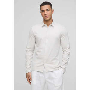 Custom Vintage Cowboy Long Sleeve Men's Shirt Plus Size XL Stand Single Breasted Casual Summer Autumn Collection - Product Image 4