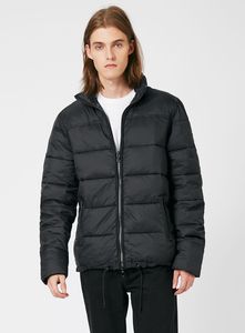 Veste doudoune à broderie réversible unisexe de haute qualité, manteau d'hiver, capuche en duvet, tissu tricoté en laine imperméable - Product Image 2