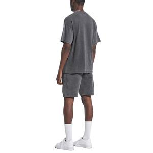 Camisetas lavadas Vintage para hombre más vendidas 100% algodón transpirable y alta calidad gris en blanco camisetas para hombre - Product Image 6