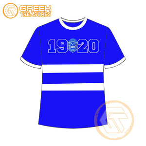 T-shirt pour femmes Zeta Phi Beta personnalisé en gros vêtements de sororité t-shirts en coton vêtements de fraternité pour femmes plus fines - Product Image 6