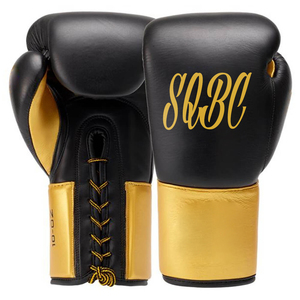 Guantes de boxeo de entrenamiento con cordones de 14oz, guantes de Kickboxing de nuevo diseño y guantes de competición de boxeo para profesionales - Product Image 2