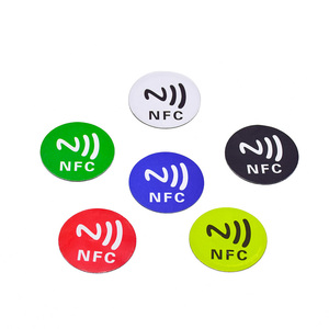 ขนาดโลโก้บริษัทที่กําหนดเองสติกเกอร์แท็กอีพ็อกซี่กันน้ํา NFC - Product Image 1