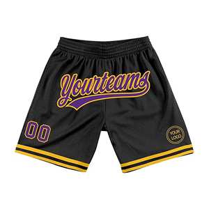 Short de basket-ball personnalisé de style High Street pour hommes Tissu polyester pour hommes et femmes - Product Image 4