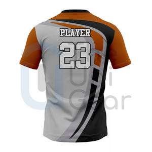 Venta al por mayor de camisetas de fútbol Fabricante OEM Kits de fútbol personalizados Ropa de equipo Uniformes deportivos de poliéster a granel Suministro directo de fábrica - Product Image 3