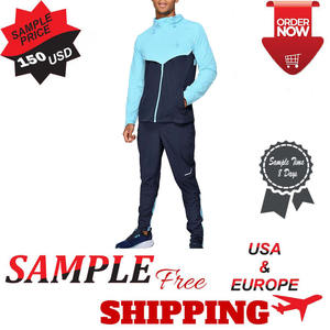 Survêtement respirant sur mesure de grande taille 2024, logo réfléchissant de haute qualité, vêtements de sport pour hommes, jogging, coupe-vent - Product Image 6