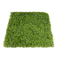 Ornements de jardin solaires art déco en plastique, faits à la main, résistants aux intempéries, anti-UV, en forme de feuillage artificiel de buis.
