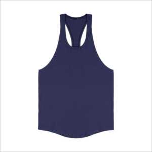 Débardeur pour hommes de haute qualité pour exercice de gymnastique respirant tricoté haut de forme physique Style décontracté-Ventes directes d'usine - Product Image 6