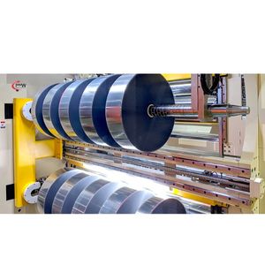 Machine de refendage et de rembobinage à bras articulé automatique avancée à servocommande, 600 MPM, 70 pouces, haute précision, économie d'énergie numérique - Product Image 4