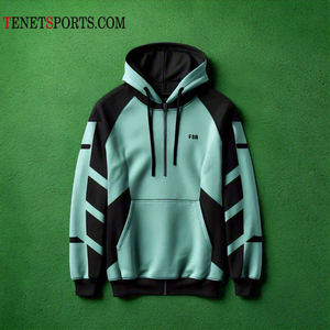 Sweat à capuche épais en éponge française du fabricant pour hommes Épaule tombante en coton de haute qualité-Numérique pour l'hiver Échantillon gratuit - Product Image 1