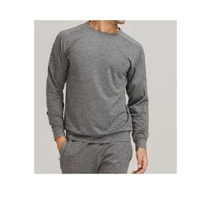 Pull-over de coupe régulière en coton vierge de haute qualité sweat-shirt pour hommes avec logo personnalisé sweat-shirt pour hommes à col rond - Product Image 6