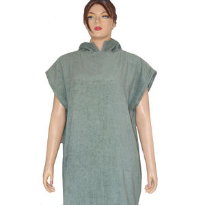 100% Cost Effective 100% Cotton Customized Attractive Pattern Solid Color Quick Dry Soft Summer Beach <b>Robes</b> - Product Image 1