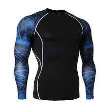 Vente chaude Direct Usine OEM Haute Qualité Hommes BJJ MMA Rashguard Compression À Manches Longues Personnalisé Sublimé Formation Rash Guard - Product Image 2