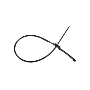 Sello de plástico de uso único negro Arrow V2 para seguridad logística - Product Image 2